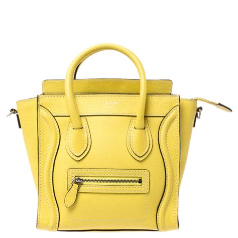 celine belt yellow tote|Celine nino handbags.